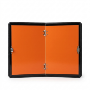 Panel naranja plegable sin numeración