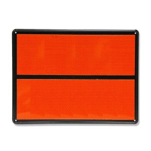Panel naranja sin numeración (30x40 cm)