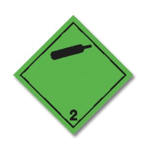 Etiqueta clase 2.2 (10x10 cm)